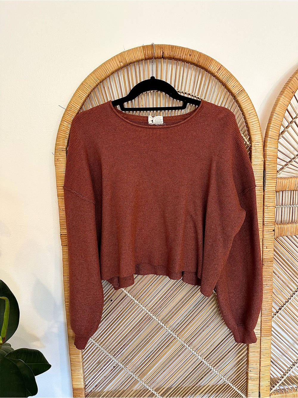 Sky and Sparrow Cropped Sweater